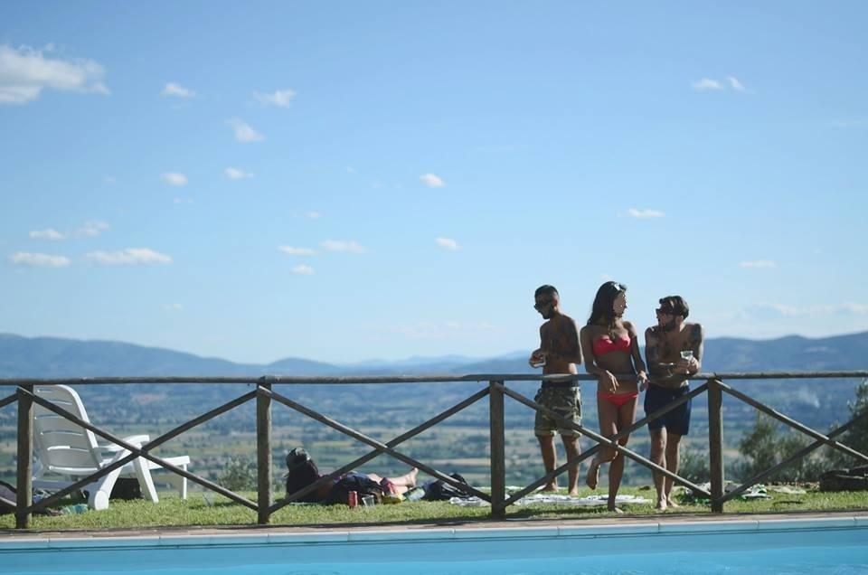 Agriturismo Villa Gabbiano Capodacqua  Dış mekan fotoğraf