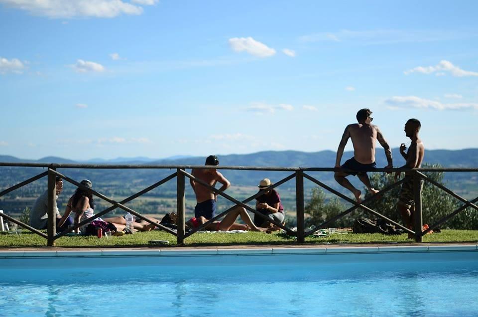 Agriturismo Villa Gabbiano Capodacqua  Dış mekan fotoğraf